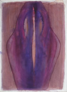 Serie: Abstrakte Aquarelle: Nr. 7, 75 x 56 cm